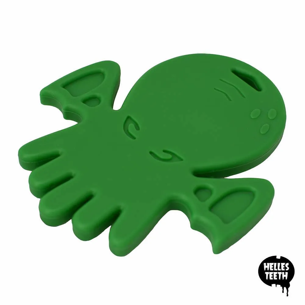 Helles Teeth Cthulhu Teether (Deep Green)